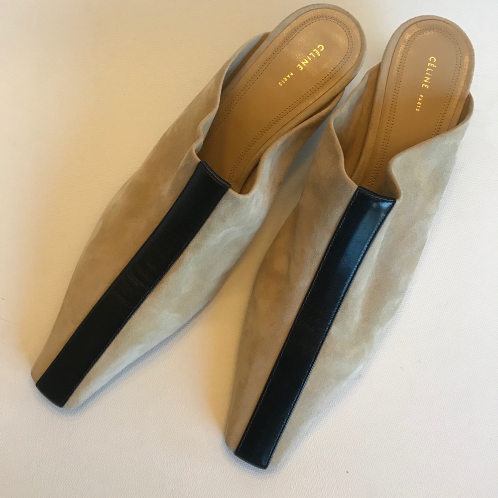 Celine RARE Mules NIB with tags 40